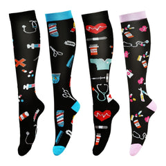 Compression Socks for Women & Men – Knee-High, Fun Patterns