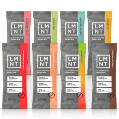 LMNT Electrolyte Powder Sample Pack – 8 Stick Packs, No Sugar, Keto & Paleo