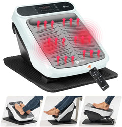 LifePro Vibrating Foot & Calf Massager with Heat – 30 Intensity Levels