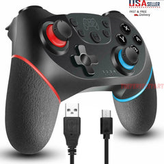 Wireless Pro Controller for Nintendo Switch – Bluetooth, Gyro, Turbo & Rumble