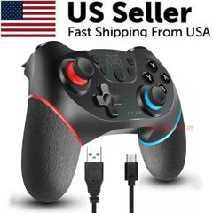 Wireless Pro Controller for Nintendo Switch – Bluetooth, Gyro, Turbo & Rumble