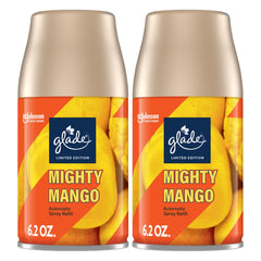 Glade Automatic Spray Refill – Mighty Mango Scent, 6.2 oz (2-Count)